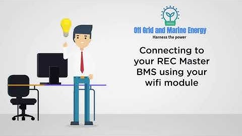 How to connect your REC master BMS using the wifi Module