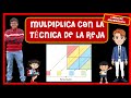 Multiplicación con la técnica de la rejilla