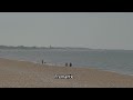Dunwich Beach | Suffolk | Hazy sunshine | Heat shimmer | Fremantle stock footage | E19R46 007