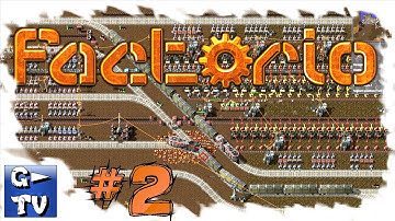 Factorio #2 A New world and modular plans industry and factory simulator and manager HD mkv