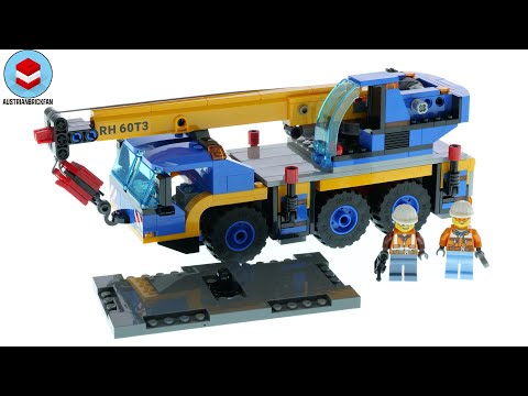 LEGO City 60324 Mobile Crane - LEGO Speed Build Review