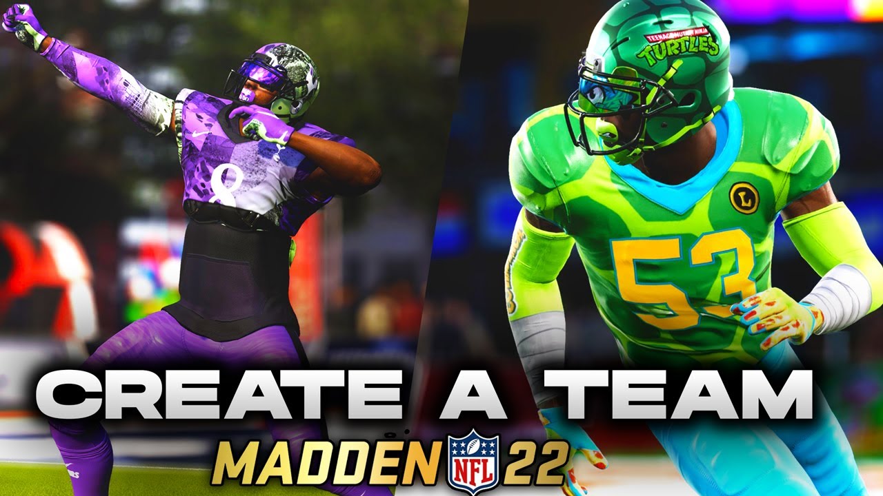 Create a Team in Madden? These Uniforms are INSANE! Madden 22 Yard
