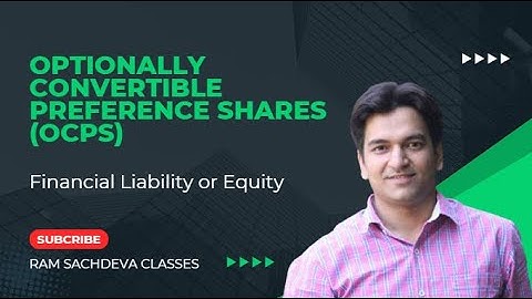 Optionally Convertible Preference Shares (OCPS) #education #exam #tutorial #financialeducation