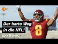 Der harte Weg in die NFL für die St. Brown-Brüder | SPORTreportage - ZDF