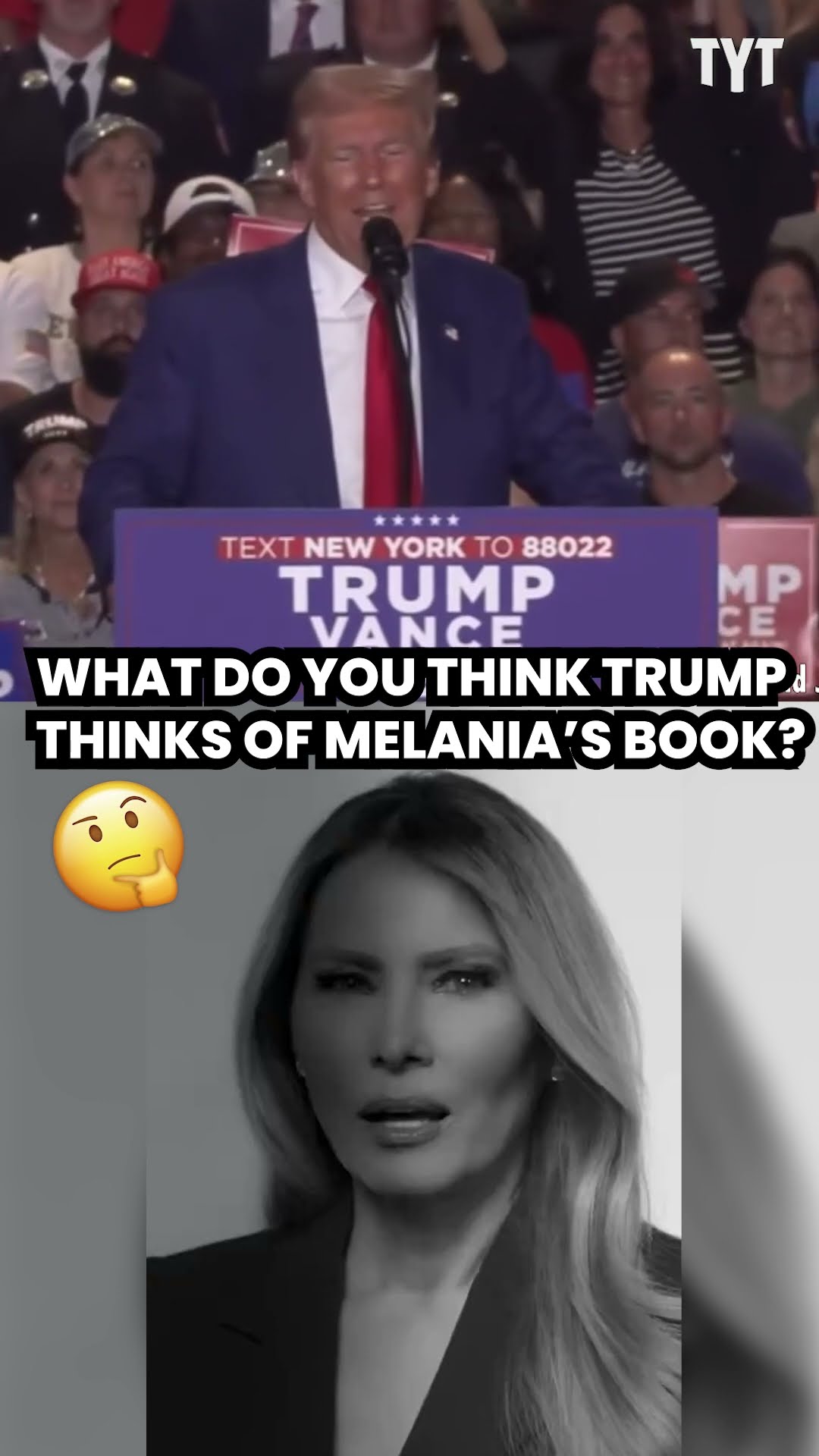 Wonder what Trump thinks of Melania's Book