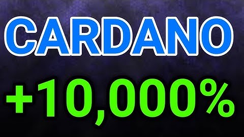 Cardano +10000% Gains ||  Cardano ADA Price Prediction Update! ADA Today News