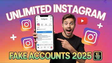 How To Unlimited Create Instagram Account Method 2025 Bangla || instagram unlimited fake account