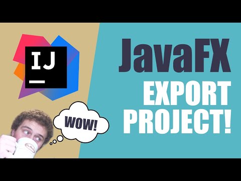 Export and Deploy JavaFX 12+ Application! Using IntelliJ and Maven.