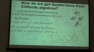 Johannes Familton - A Brief introduction to Cliﬀord Algebras - JMM2018 Quaternion Session
