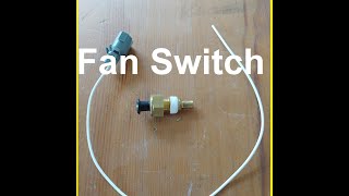 Cooling Fan Switch Installation (1982-1992 Camaro/Firebird)