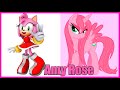 SONIC AS BOOM AS MY LITTLE PONY | SONIC AS VILLAINS