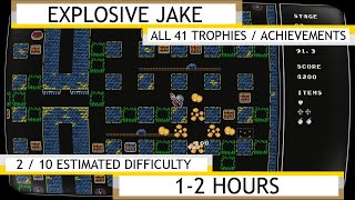 Explosive Jake: 100% Trophy/Achievement Walkthrough Guide
