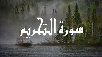 سورة التحريم كاملة | تلاوة خاشعة بصوت القارئ محمد نبيل الجمل