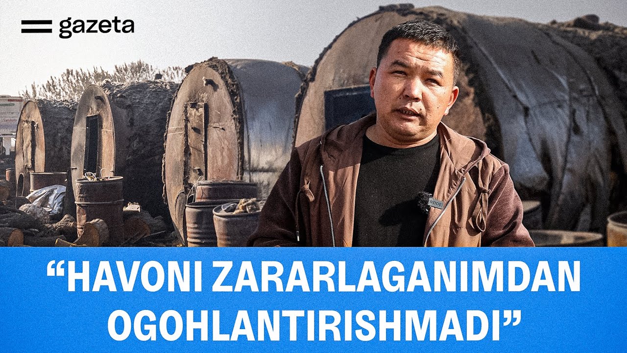 O‘tin yoqib ko‘mir ishlab chiqargan tadbirkorga chora ko‘rildi | GAZETA