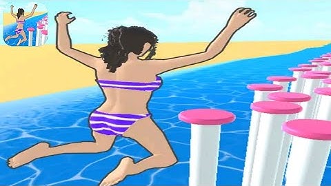 Hopscotch Run - Gameplay Part 1 (ios&Android) Walkthrough All Levels 1 -3