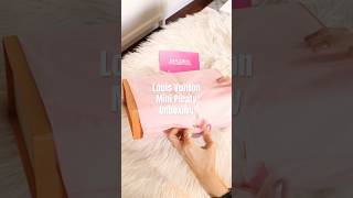 Louis Vuitton Mini Pleaty #unboxing