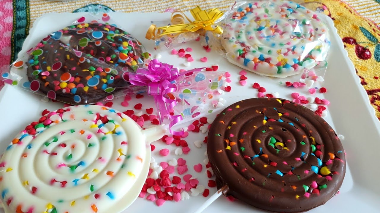 FIZ 50 PIRULITOS GIGANTES DE CHOCOLATE VENDI TUDO POR 10 REAIS CADA💵💰 FATURE ALTO NESTA PÁSCOA.