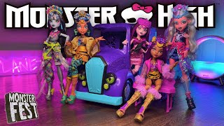 GHOULCHELLA! 🩷 | Monster High Monster fest COMPLETE Collection In-Depth Review!