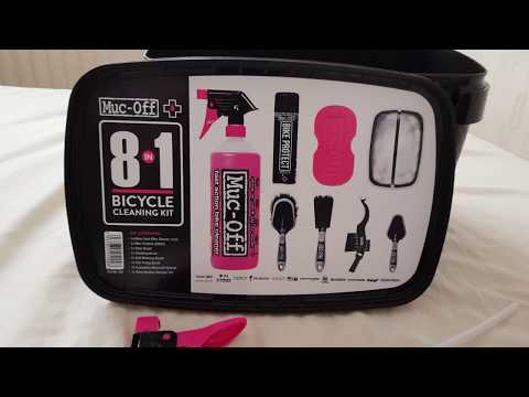 Video: Muc-Off 8 în 1 Kit de curățare pentru biciclete