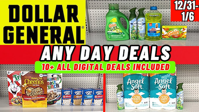 DOLLAR GENERAL ALL DIGITAL DEALS 11/12-11/18 Y'all the last deal