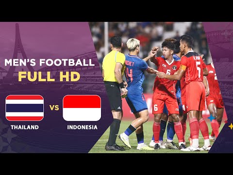 Full HD | U23 THÁI LAN - U23 INDONESIA | Đại chiến cực căng với cơn mưa thẻ đỏ