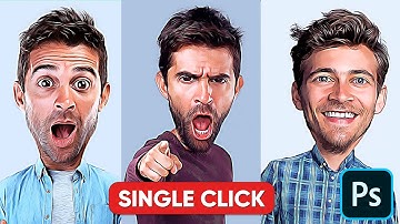 How to Turn Photo to Cartoon Effect (with Caricature Style) - Photoshop Tutorial