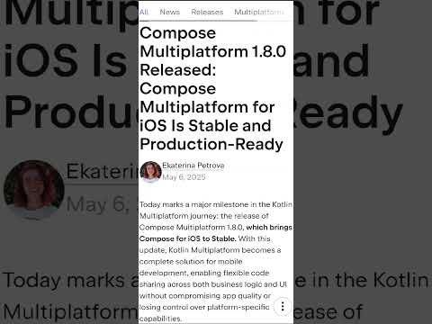 Compose multiplatform is