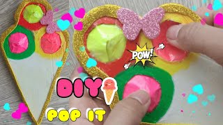 DIY Fidget toy Viral TikTok fidget toys? DIY Pop It Fidgets How to pop it up