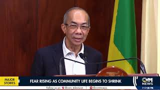 Fear Rising As Community Life Begins To Shrink News At 7 Pm