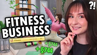 Can I get rich RUNNING A GYM in The Sims 4 Businesses & Hobbies?