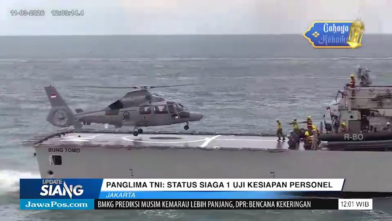 Antisipasi Konflik Timur Tengah Panglima TNI Tetapkan Siaga 1 Jelang Lebaran 2026