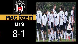 U19 ligi : Beşiktaş U19 : 8-1 Ankaragücü U19