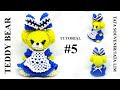 (Free) How to Beads Teddy Bear Part 3/ Beading Tutorial /Kerajinan manik manik /DIY /Motr