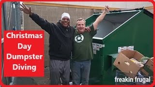 We Hit the Dumpsters on Christmas Day & Met Another Diver Who Had LOTS to say About Politics & Trump