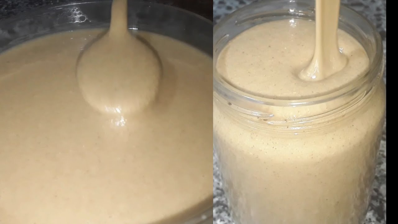 وفري واعملي الطحينه في البيت/طحينة السمسم /ب مكونين بس