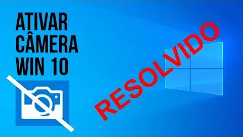 Como liberar a câmera do notebook?