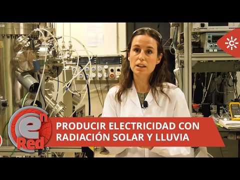 EnRed | Generating electricity from solar radiation and raindrops.