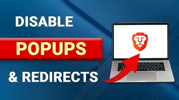 How To Disable Popups & Redirects On The Brave Web Browser in PC - Easy Guide