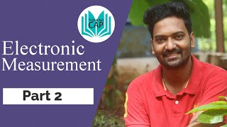 Electronic Measurement (Part 2) - Kerala PSC Polytechnic Lecturer - Basic Electronics Engg
