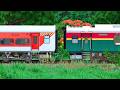 LHB VISTADOME COUPLING LHB RED TRAIN BUMPY RAILROAD 