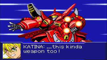 Super Robot Wars Original Generation 2 - Gespenst MK-II (Katina) All Attacks
