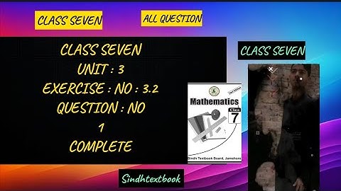 unit 3 | decimal | Excercise 3.2 | class seven math | Excercise no 3.2 question no 1 complete
