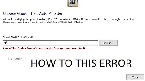 HOW TOV FIX THE ERROER  THIS FOLDER DOES 