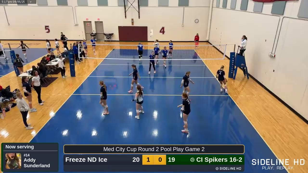 CI Spikers 16-2 vs. Freeze ND Ice (2025.04.05)