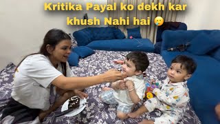 Kritika Malik Payal Malik Ko Dekh Kar Khush Nahi Hai || Malik Vlogs || Yogesh Kathuria Vlogs