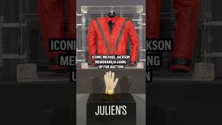 Michael Jackson's 'Thriller' jacket, "Billie Jean glove up for auction
