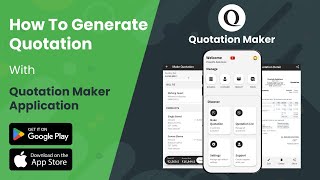 How to create quotation in mobile app | Quotation Maker App For Android | Android | Quotation Maker screenshot 1