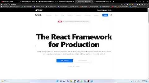 Start a website with Next/React/styled-components