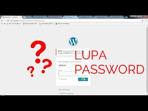 Cara Merubah Password Phpmyadmin Xampp  