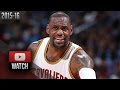 LeBron James Full Highlights at Thunder (2016.02.21) - 25 Pts, 11 Ast, 7 Reb, SICK!